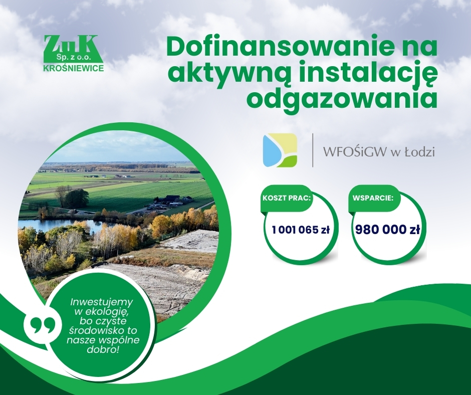 Nowa inwestycja na składowisku we Frankach – dbamy o środowisko!