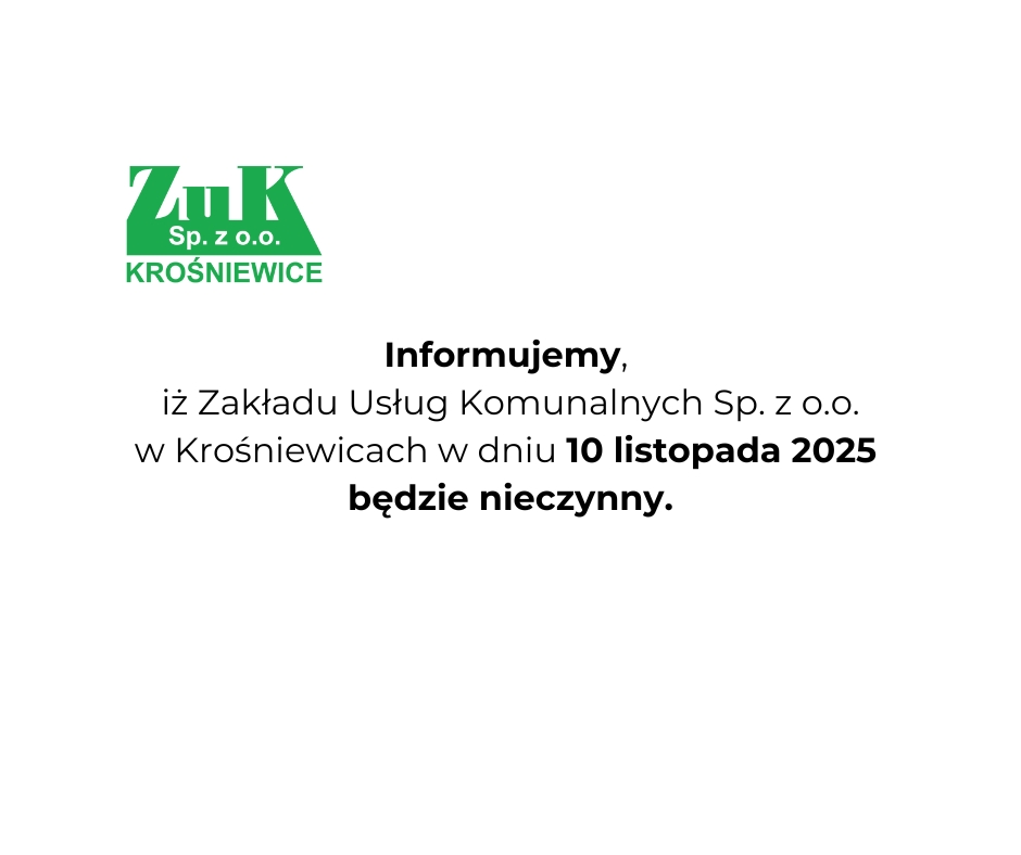 Informacja - 10 listopada 2025 